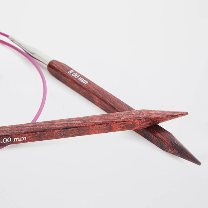KnitPro Cubics - Rundpinner, 80 cm, 7.0  mm