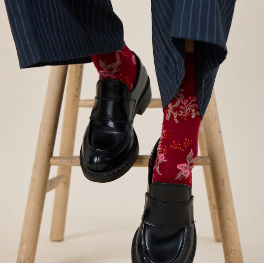 Bloom Socks, Red