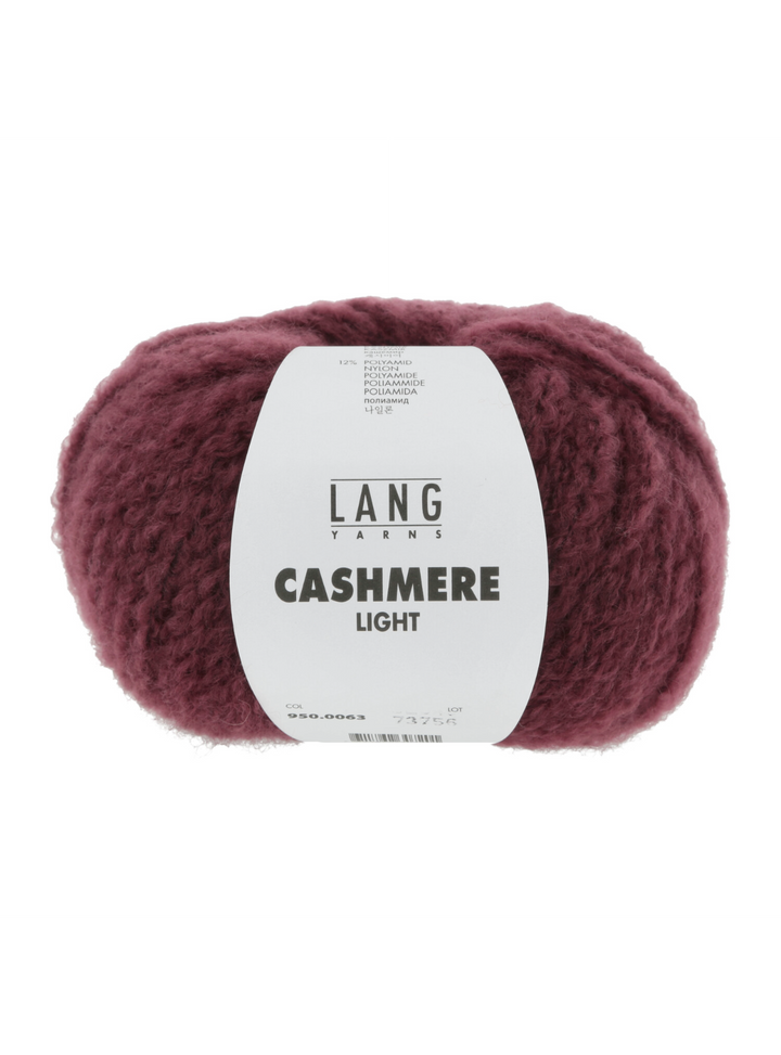 CASHMERE LIGHT - 63 Dark red