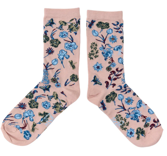 Living Garden Socks, Rose