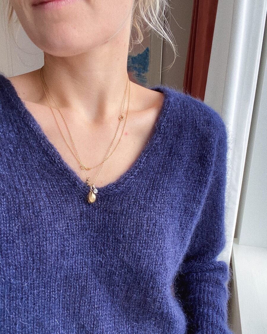 Cumulus Bluse (trykket på papir)