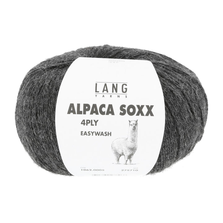 ALPACA SOXX 4-PLY - 05 grey mÈlange