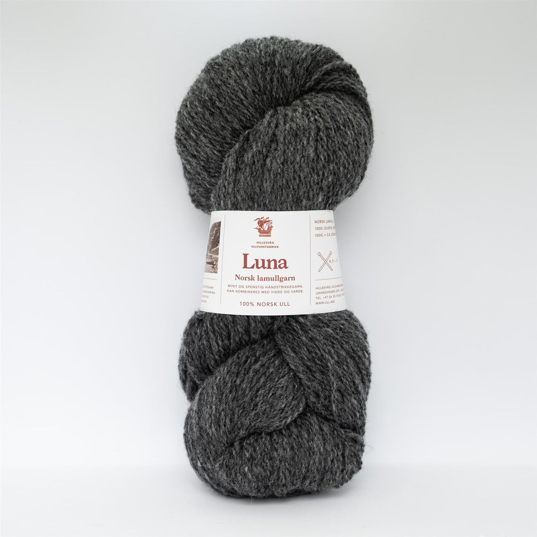 Luna lamullgarn - 453 Lys koksgrå