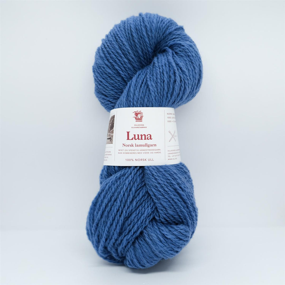 Luna lamullgarn - 425 Mellomblå