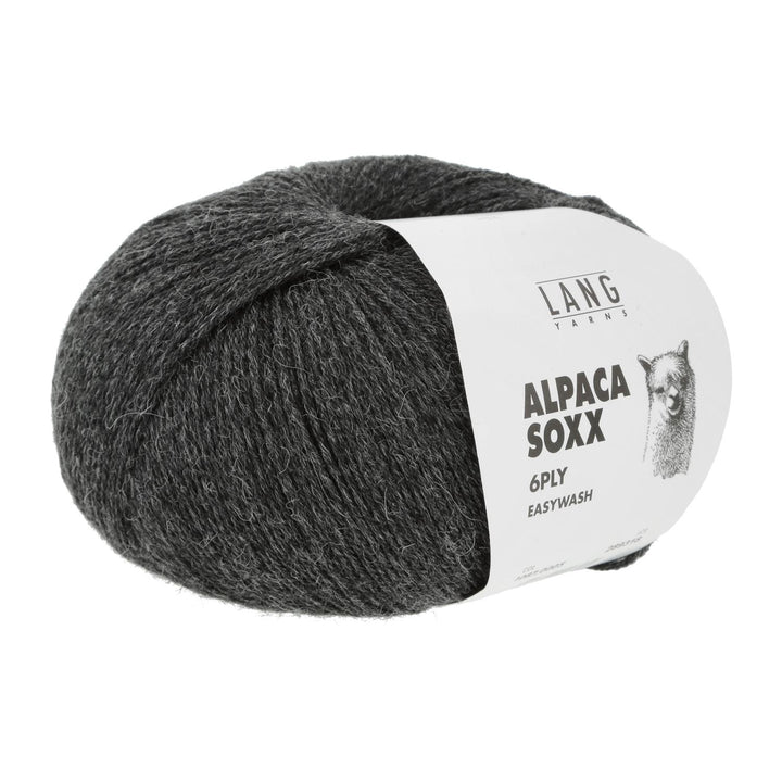 ALPACA SOXX 6-PLY - gray melert