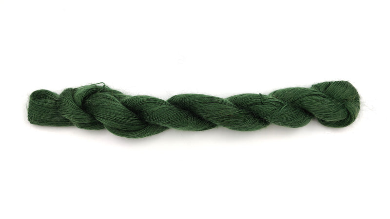 1-trådet Kidmohair -  1125 Flaskegrønn