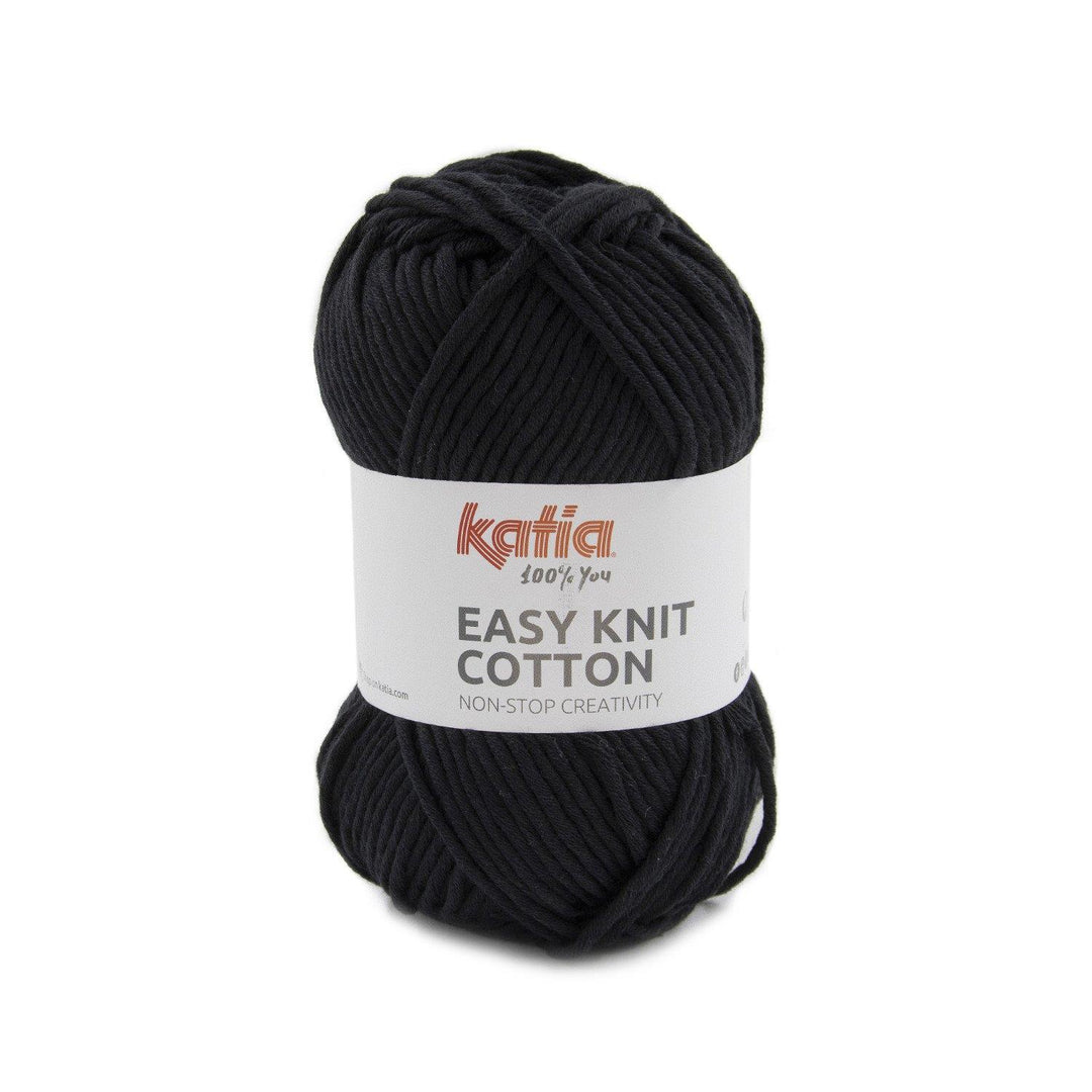 Easy knit cotton - 2 Mørk grå
