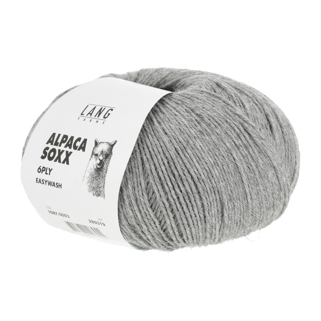 ALPACA SOXX 6-PLY - gray melert