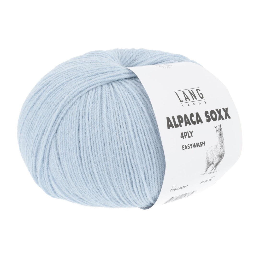 ALPACA SOXX 4-PLY - 21 light blue