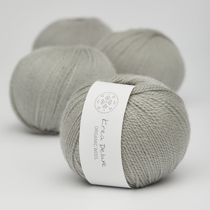 Organic Wool - 51 Lys grå
