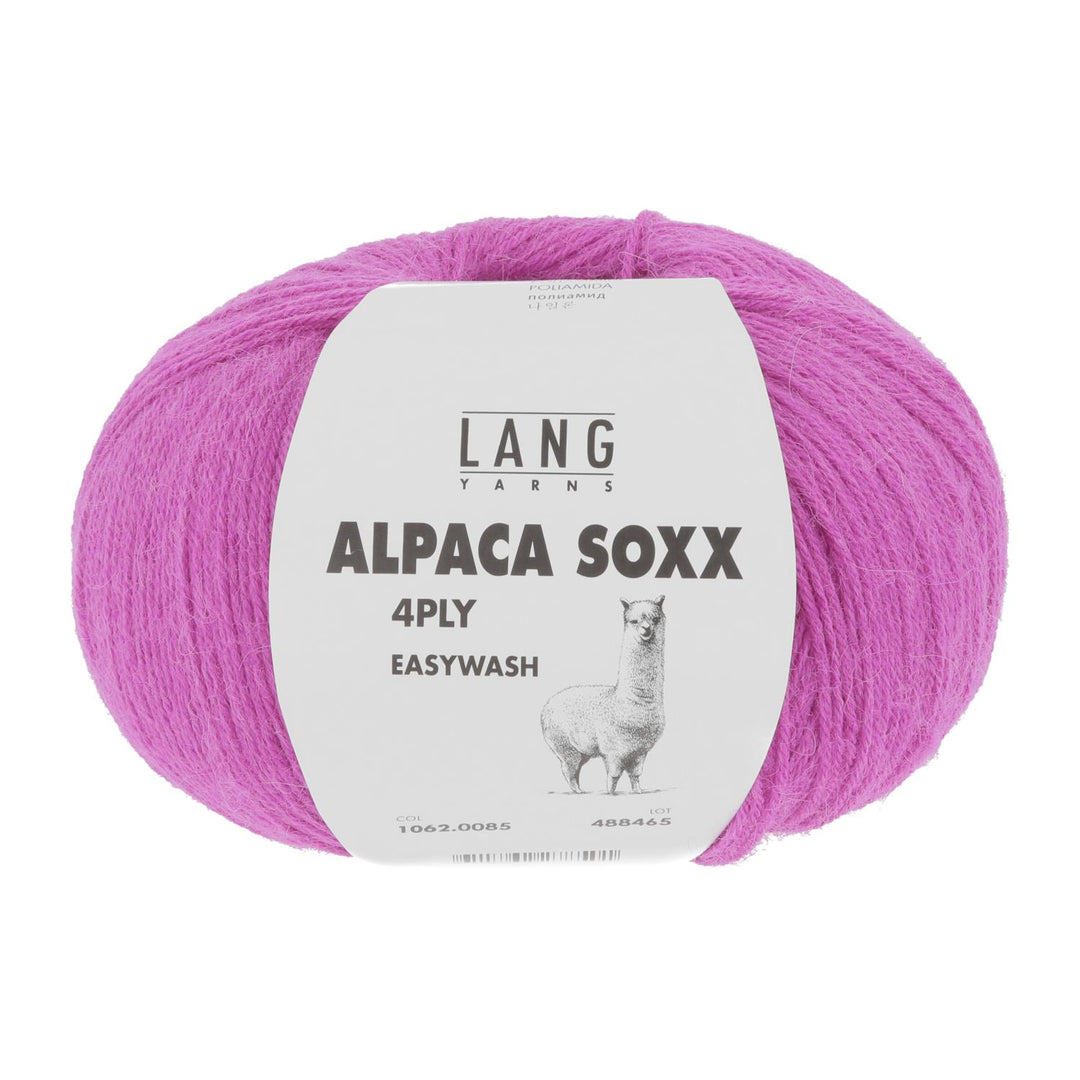 ALPACA SOXX 4-PLY - 85 pink