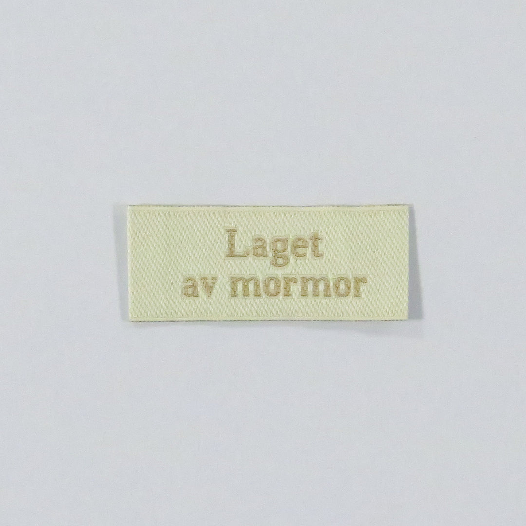 Merke/Label LAGET AV MORMOR
