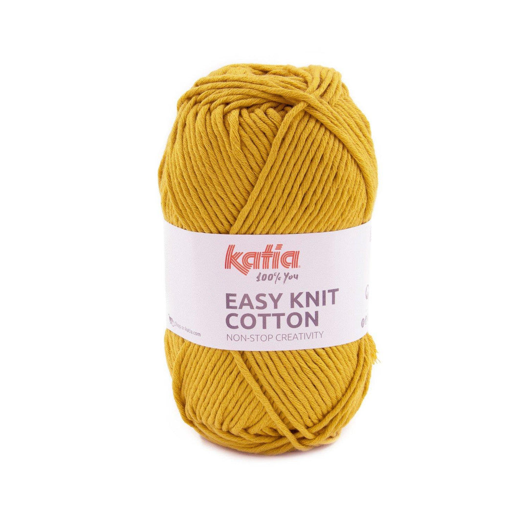 Easy knit cotton - 15 Syrlig gul
