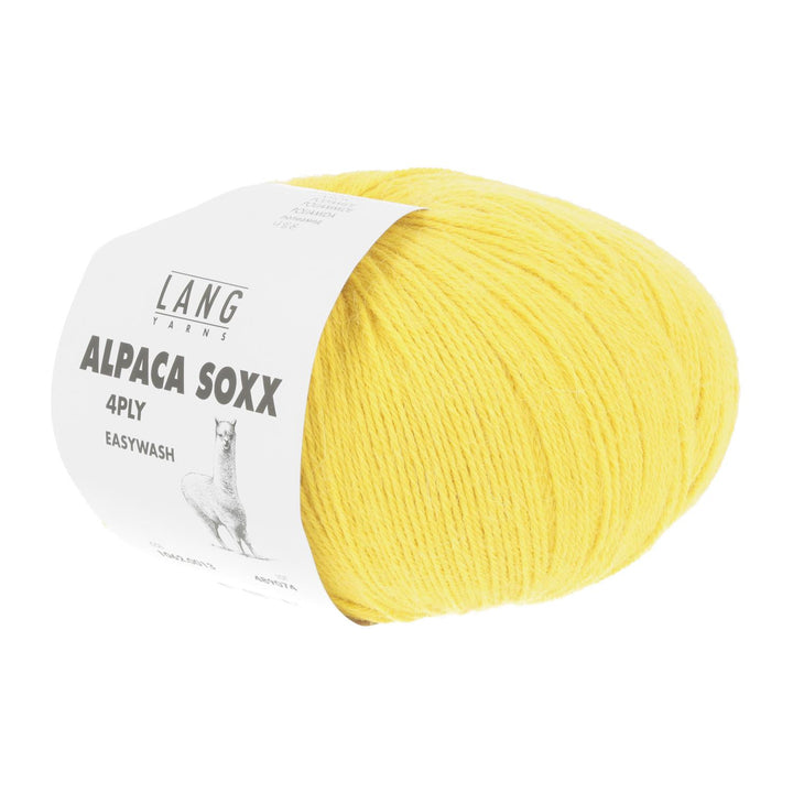 ALPACA SOXX 4-PLY - 13 yellow