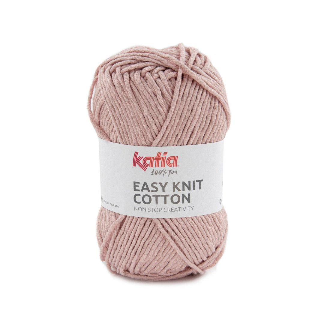 Easy knit cotton - 6 Myk rosa
