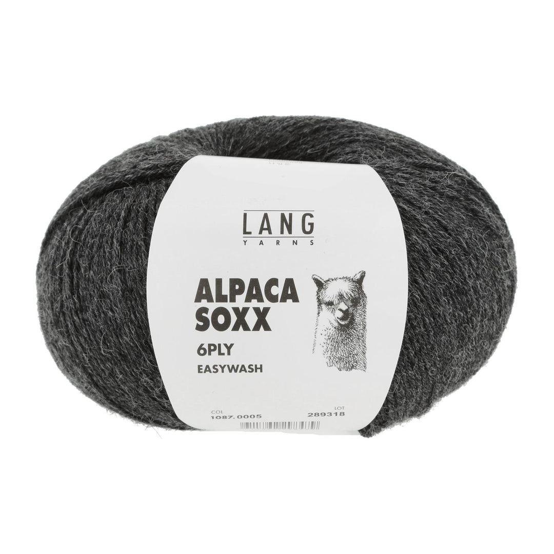ALPACA SOXX 6-PLY - 05 grey mÈlange