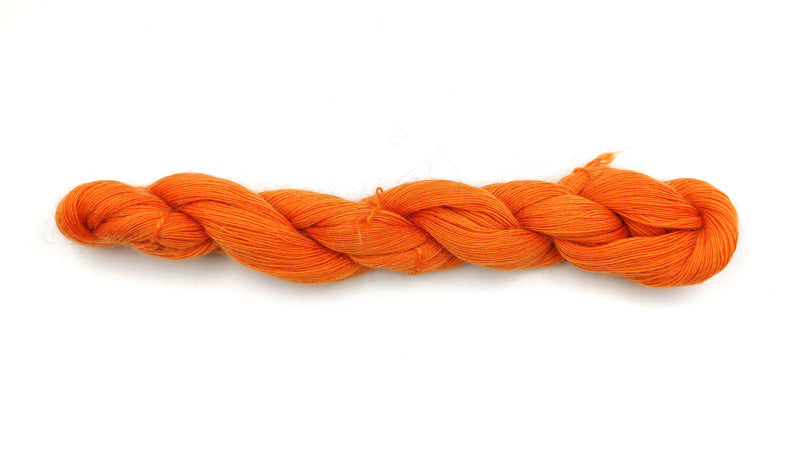 1-trådet Kidmohair - 1127 Appelsin