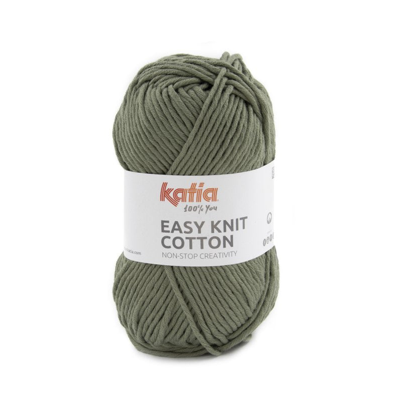 Easy knit cotton - 12 sjøgrønn