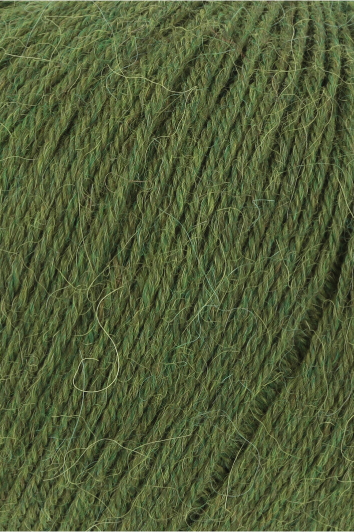 ALPACA SOXX 4-PLY - 17 green mÈlange