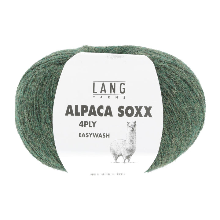 ALPACA SOXX 4-PLY - 98 olive mÈlange