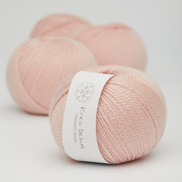 Organic Wool - 08 Lys rosa