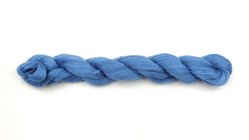 1-trådet Kidmohair - 1112 Isblå