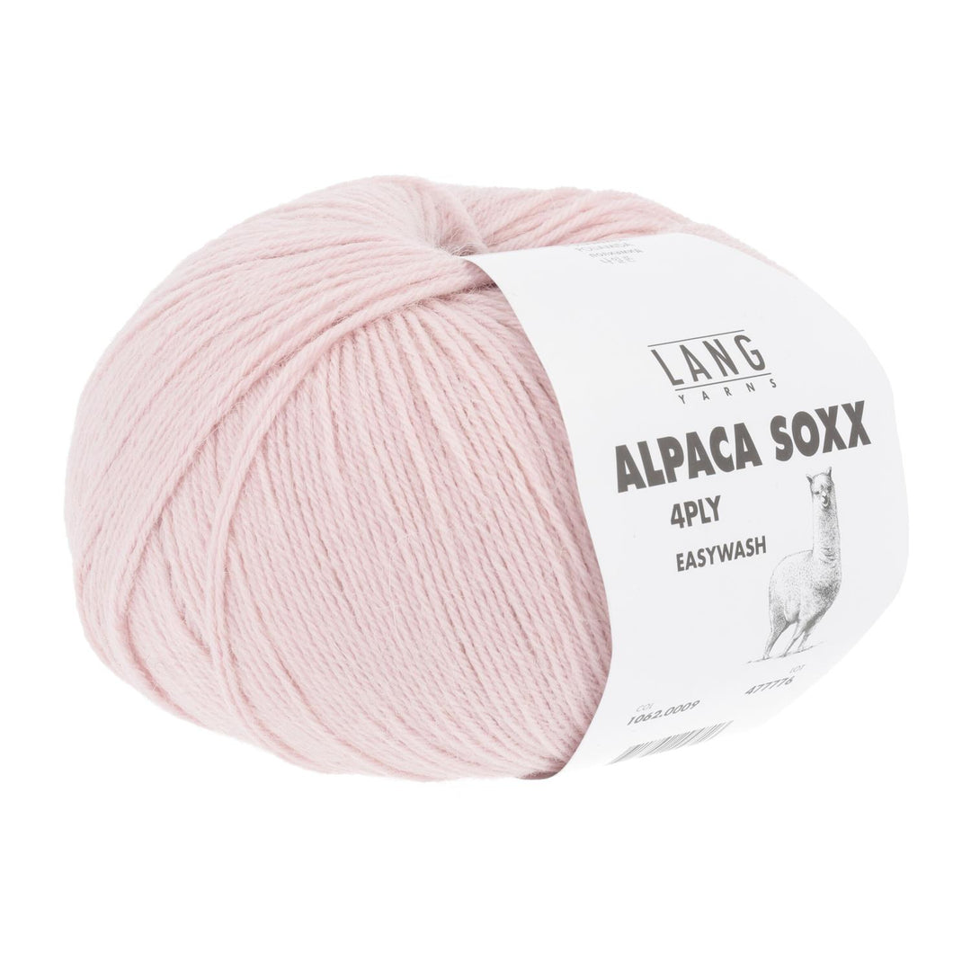ALPACA SOXX 4-PLY - 09 lys rosa