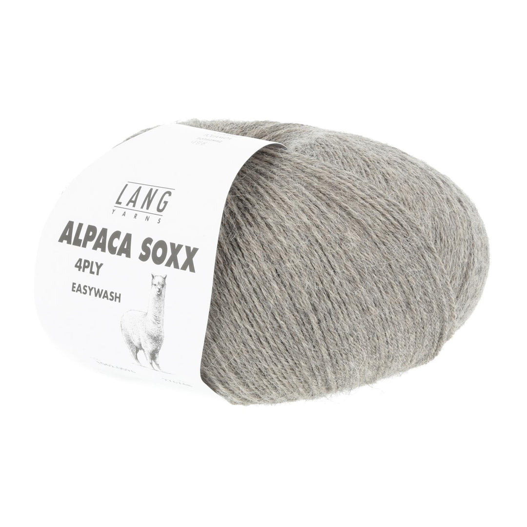 ALPACA SOXX 4-PLY - 96 light brown mÈlange